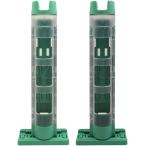  сменный держатель для удочки подставка 2 шт. комплект Meiho Daiwa cooler-box удочка установить ( зеленый, маленький размер )