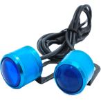 LED проблесковый свет для мотоцикла водонепроницаемый 12V 2 шт. комплект ( голубой )