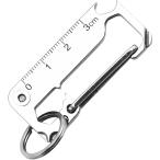  мульти- tool kalabina брелок для ключа служебная программа уличный кемпинг альпинизм рыбалка штопор нож инструмент маленький размер ( steel цвет )