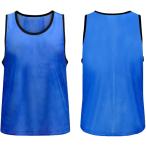  bib s взрослый одноцветный футбол форма спортивный тренировка надеты флуоресценция цвет ( голубой )