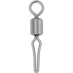  Harris прекращение swiveles 100 шт автоматика Harris прекращение вертлюг рыболовный крючок замена час короткий удобный Kiss - ze рыбалка морская рыбалка ( серебряный, 6#)