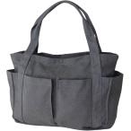 ショッピングマザーズバッグ マザーズバッグ 大容量 トートバッグ 大きめ レディース キャンバス A4対応 軽量 シンプル おしゃれ 通勤 通学 旅行 (グレー)