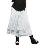 がうちよパンツ レディース 夏 スカンツ スカーチョ ウエストゴム レース 低身長 カジュアル(ホワイト,  Free Size)