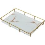  tray мрамор место хранения модный мелкие вещи класть cosme ювелирные изделия духи настольный место хранения ( белый, маленький размер )