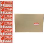 取扱注意 われもの注意 シール Fragile ワレモノ注意 梱包ラベル 壊れ物 荷札シール MDM (レッド,  9x5cm，200枚)