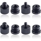 8 шт. комплект микрофонная стойка адаптор изменение винт адаптор фиксация винт адаптор Mike s красный адаптор камера винт изменение ( черный )