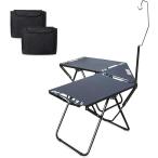 Next Joy キャンプ テーブル 折り畳み ソロ コンパクト アウトドア バーベキュー 軽量(デュオ拡張セット,  選択タイプ)