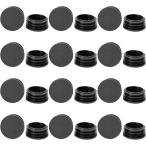  одиночный труба труба колпак наконечник одиночный труба колпак joint защита для 24 шт. комплект ( черный )