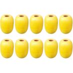  боковой float плавучее средство отходит рыбалка 10 шт. комплект ( желтый )