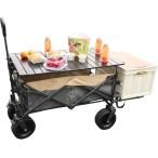  тележка для багажа уличный Wagon стол имеется складной кемпинг Wagon после часть развитие возможно выдерживаемая нагрузка 120kg( хаки зеленый, большой )