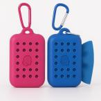 冷感タオル らくらく 簡単 収納ケース 付 子ども セット ひんやりタオル 部活 首 軽量(ブルー,  ブルー / ピンク 2色セット)