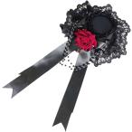  Claw b Cube Mini шляпа Лолита шелк шляпа головной убор Gothic and Lolita аксессуары для волос шляпа роза костюмированная игра ( алый rose )