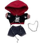 nu. одежда мягкая игрушка 20cm кукла ( красный )