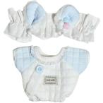  кукла мягкая игрушка одежда .. одежда .. уголок лента для волос детский комбинезон симпатичный ( голубой, 15cm)