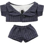  кукла мягкая игрушка одежда .. одежда рубашка брюки костюм галстук комплект симпатичный 10cm( темно-синий )