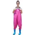  женский забродный полукомбинезон грудь высокий забродный полукомбинезон женский туловище имеется сапоги симпатичный модный плечо ремень водонепроницаемый ( розовый, 23.0cm)