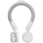 ネッククーラー 首掛け扇風機 携帯扇風機 リング付き 繰り返し使用 冷蔵冷却 通勤 通学 アウトドア お祭り (ホワイト)