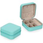ジュエリーボックス アクセサリーケース 収納 ジュエリーケース 持ち運び 携帯用 (ミントグリーン)