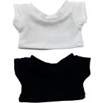 nu. одежда мягкая игрушка кукла ( белый & черный, 15cm)