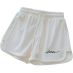  женский шорты салон одежда короткий хлеб лето спорт бег йога короткий скорость . помятость став трудно ( белый, M)