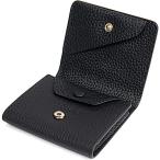 財布 二つ折り レディース 本革 薄型 