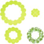  шитье шаблон 3 размер цветочный принт стеганое полотно шаблон 3/6/9 дюймовый прозрачный акрил лоскутное шитье tool шитье инструмент ( дыра :4mm)