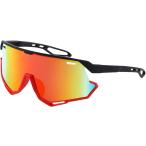  спортивные солнцезащитные очки поляризованный свет UV cut альпинизм теннис бейсбол ( черный / красный, для взрослых )