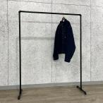  вешалка газ труба железный чёрный труба in пыль настоящий место хранения инвентарь ( черный, ширина 120cmx высота 150cm)