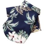  собака одежда кошка одежда гавайская рубашка летний UV cut репеллент от моли 3 размер ( темно-синий, XS)