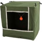  стрельба Target box пневматическое оружие для глушение сеть имеется BB. соответствует салон вне использование возможность ( зеленый, 30cmx30cmx30cm)