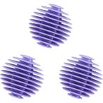  стирка мяч прачечная мяч пыль брать .... предотвращение 3 шт. комплект барабанного типа стиральная машина сушильная машина соответствует мойка сила выше электростатический разряд ( лиловый )