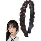 カチューシャ 三つ編み ヘアバンド 