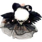  Rav b специальный одежда ангел . ангел мягкая игрушка Labubu ( черный )