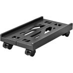 CPU подставка с роликами . тележка размер регулировка возможность стол внизу место хранения падение предотвращение PC Cart ( чёрный, ширина 20~30x глубина 40cm)