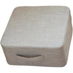 トランポリン クッション 静音 室内用 エクササイズ ダイエット 家庭用 (ライトグレー,  100cm x 100cm x 25cm)