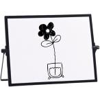  белая доска независимый тип белая доска настольный двусторонний поворотный маленький размер одноцветный магнит соответствует управление расписанием индикаторное табло ( ширина 40 x высота 30cm)