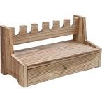  из дерева рука gun подставка выдвижной ящик имеется модель оружия коллекция место хранения box имеется ( бежевый, 6 шт для )