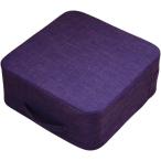 トランポリン クッション 静音 室内用 エクササイズ ダイエット 家庭用 (ダークパープル,  100cm x 100cm x 25cm)