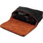  темно синий teji кейс цифровая камера камера место хранения сумка компакт-камера кейс для хранения защита маленький размер легкий переносной ударная абсорбция ( черный )