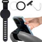 коляска смартфон держатель magsafe соответствует магнит смартфон подставка мобильный держатель инвалидная коляска велосипед ( черный )