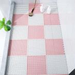  ванна коврик ванная коврик предотвращение скольжения коврик коврик для ванной мытье место коврик большой размер DIY коврик защита от плесени уход ( howe ito+ розовый, 12PCS)