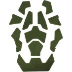  Tacty karu шлем петля застежка-молния женский наклейка страйкбол ( зеленый )