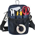  многофункциональный поясная сумка медсестра сумка сумка-пояс двойной молния работа для 11 карман вставка имеется (SS темно-синий вставка размер UP версия )