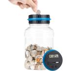  копилка цифровой счетчик автоматика счет подсчет c функцией электронный копилка монета большая вместимость прозрачный легкий ( прозрачный, Driver нет )