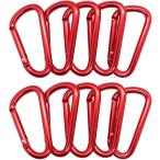  Kobe блеск 7.5cm 10 штук алюминиевый kalabina выдерживаемая нагрузка 30kg легкий 17g мелкие вещи подвешивание / сумка / фонарь для альпинизм не возможно 