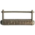  ключ ключ юг столица таблеток замок латунный античный способ Vintage вспомогательный замок предотвращение преступления dial металлические принадлежности ( Британия знак 1)