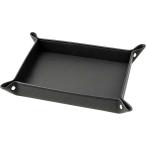  кожа tray бардачок настольный аксессуары tray PU кожа мелкие вещи место хранения многоцелевой tray модный ( черный, 22cmx15x3cm)