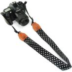 Uccellino точка камера ремешок красочный ремешок на шею ремень ( черный, ширина :3.8cm, длина : самый длинный 130cm)