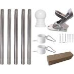  флаг paul (pole) флаг стержень национальный флаг . флаг флаг paul (pole) нобори paul (pole) фирма флаг безопасность флаг ..( серебряный )