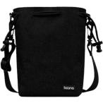  камера место хранения сумка место хранения портфель сумка плечо ремень имеется камера сумка сумка на плечо водонепроницаемый ( черный, 15x10x22cm)